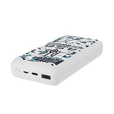 УМБ Power Bank (зовнішній акумулятор) Mibrand "4.5.0" 20000 мАг Білий (MI20K/4.5.0), фото 5