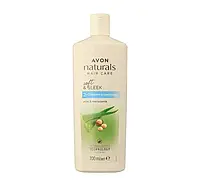 AVON NATURALS SOFT & SLEEK ШАМПУНЬ І КОНДИЦІОНЕР ДЛЯ ВОЛОССЯ 2В1 АЛОЕ І МАКАДАМІЯ 700МЛ