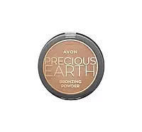 AVON PRECIOUS EARTH BRONZING POWDER БРОНЗУЮЧА ПУДРА WARM GLOW БЛИСКУЧА 10,5Г