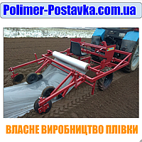 Плівка мульчуюча ПРОЗОРА 60см, 1000м, 30 мкм, на 6 міс.