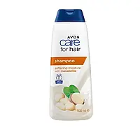 AVON CARE FOR HAIR SOFTENING MOISTURE WITH MACADAMIA ШАМПУНЬ ДЛЯ ВОЛОССЯ 400МЛ