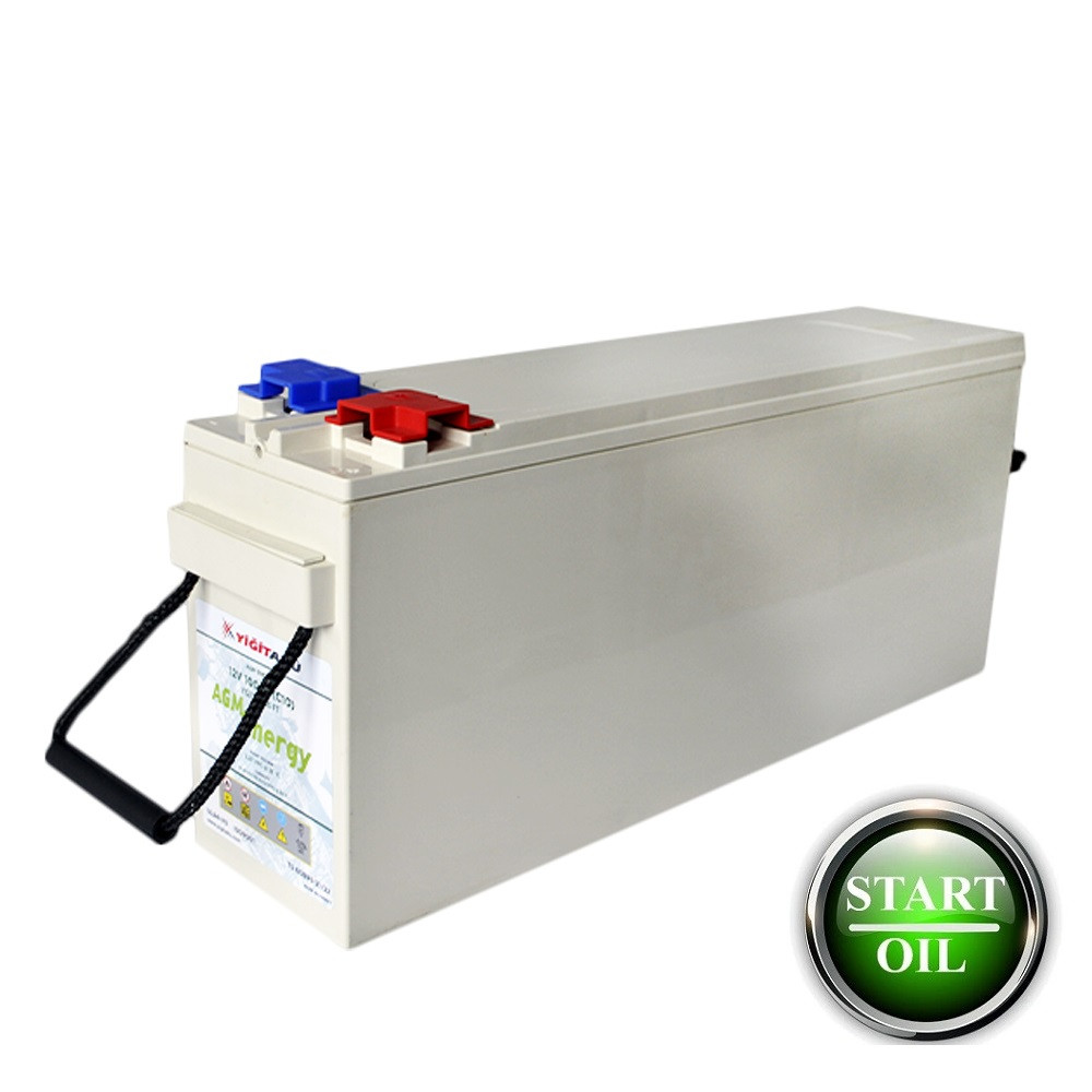 Аккумулятор Yigit aku AGM 100Ah 12V для ИБП