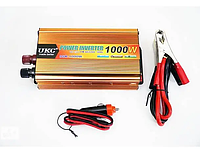 Перетворювач напруги інвертор автомобільний UKC Power Inverter SSK-1000W 12V-220V