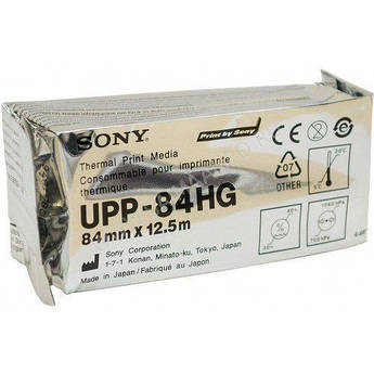 Термопапір для УЗД відеопринтерів 84x12,5 SONY UPP-84HG High Glossy