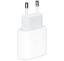 Зарядний пристрій Apple 20W USB-C Power Adapter (MHJE3ZM/A) White