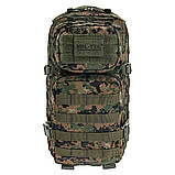 Рюкзак Mil-Tec Small Assault Pack 20 л Digital Woodland 14002071, фото 7