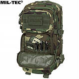 Рюкзак Mil-Tec Small Assault Pack 20 л Woodland 14002020, фото 8