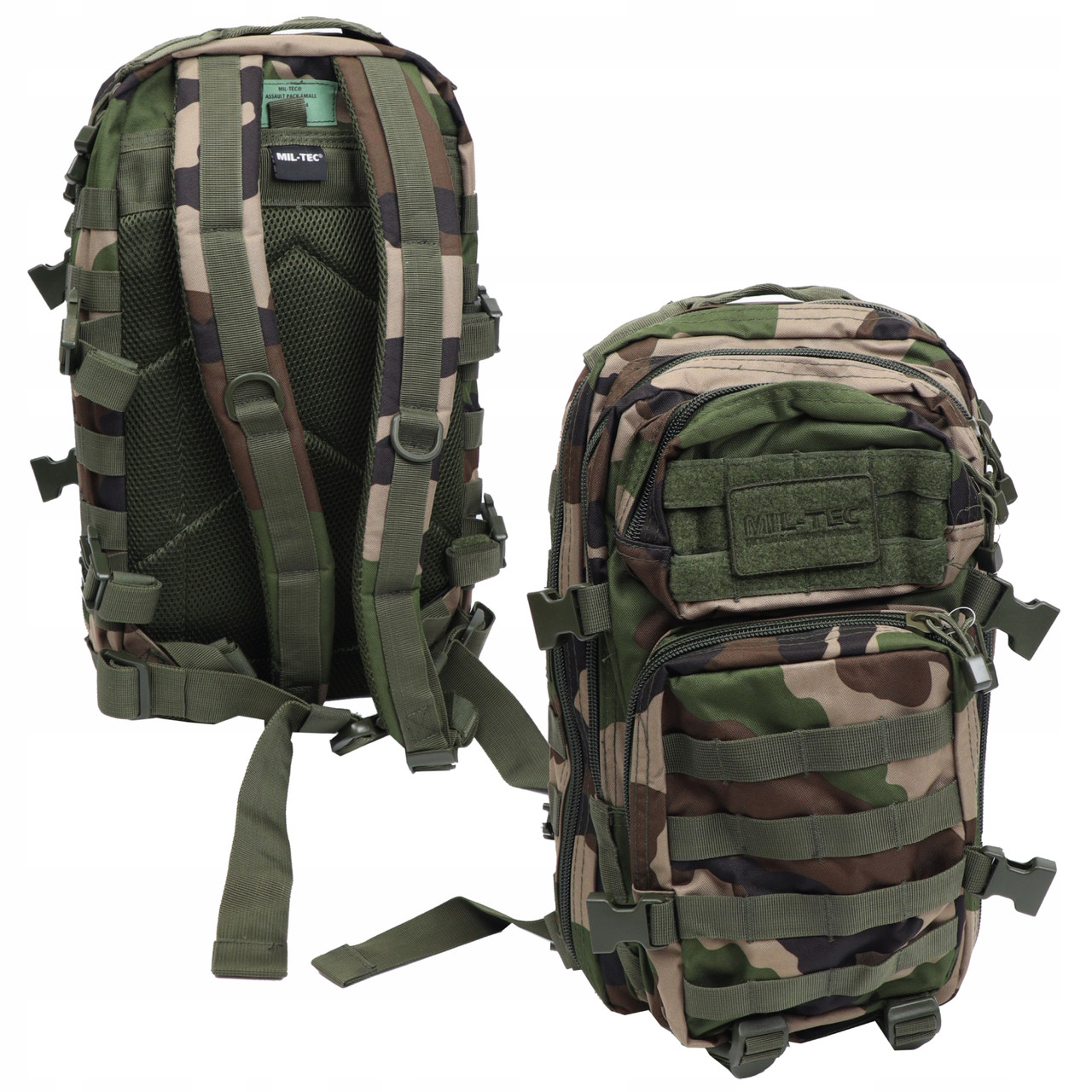 Рюкзак Mil-Tec Small Assault Pack 20 л Woodland 14002020