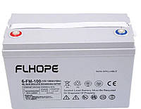 Гелевый аккумулятор Flhope 12V 100Ah, Гелевые аккумуляторы, Аккумуляторные батареи 12 Вольт