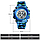Спортивний дитячий годинник Skmei Kids 1548 (Світло-синій камуфляж), фото 7