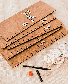 Дитячий ростомір 180см