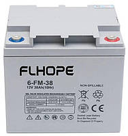 Гелевый аккумулятор Flhope 12V 38Ah, Гелевые аккумуляторы, Аккумуляторные батареи 12 Вольт