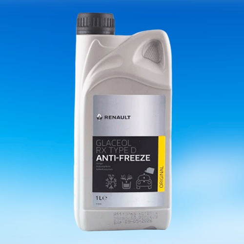 Антифриз(Glaceol RX Type D) 1л (зелений) /Концентрат - 70* Renault ...