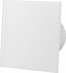 Панель для витяжних вентиляторів AirRoxy WHITE GLOSS dRim 100/125 скляна біла 01-170