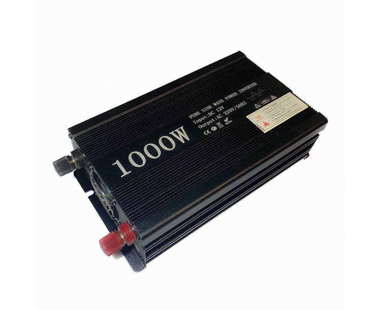 Інвертор перетворювач напруги SW12-220 (1000W DC, 12V - AC 220V) чиста синусоїда