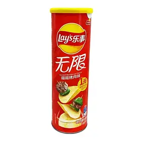 Чіпси Lay's Stax Sizzled Barbecue 90g