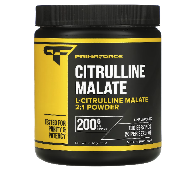 Citrulline Malate PrimaForce, 200 грамів