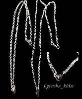 Парні кулони Серце Кулони дружби Best-Friend з магнітом 48 см. (KU 23-11)