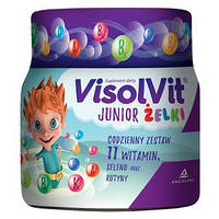 VisolVit Junior жевательные мультивитамины для детей от 3-х лет, 11 витаминов, селен, рутин фрукт вкус 50 шт