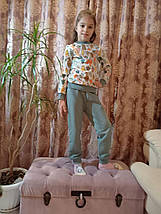 Підліткова  піжама для дівчинки костюм домашній теплий ELLEN  Forest  GPD 0582 /01/01, фото 2
