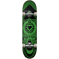 Скейтборд Blueprint Home Heart Complete (8' Black/Green)