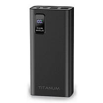 Портативний зарядний пристрій (повербанк) TITANUM 728S 30000 mAh 22.5W Black TPB-728S-B, фото 2