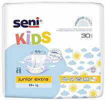 Підгузки для дітей Seni Kids Junior Extra 15+ кг. (30 шт.)