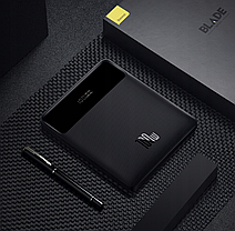 Павербанк Baseus 20000mAh 100w зовнішній аккумулятор Blade Power Digital Display, фото 3