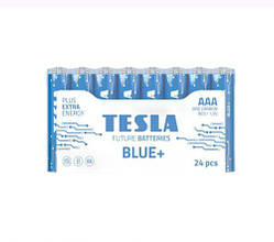 Батарейки "TESLA AАA: BLUE+", 24 шт