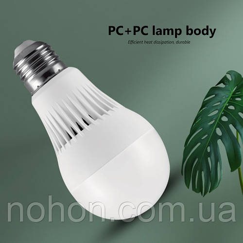 Лампа автономная 5 Ватт с аккумулятором лампочка LED Lamp 5 Watt для ...