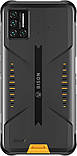 Захищений смартфон Umidigi Bison 6/128GB 5 000мАг Orange, фото 2