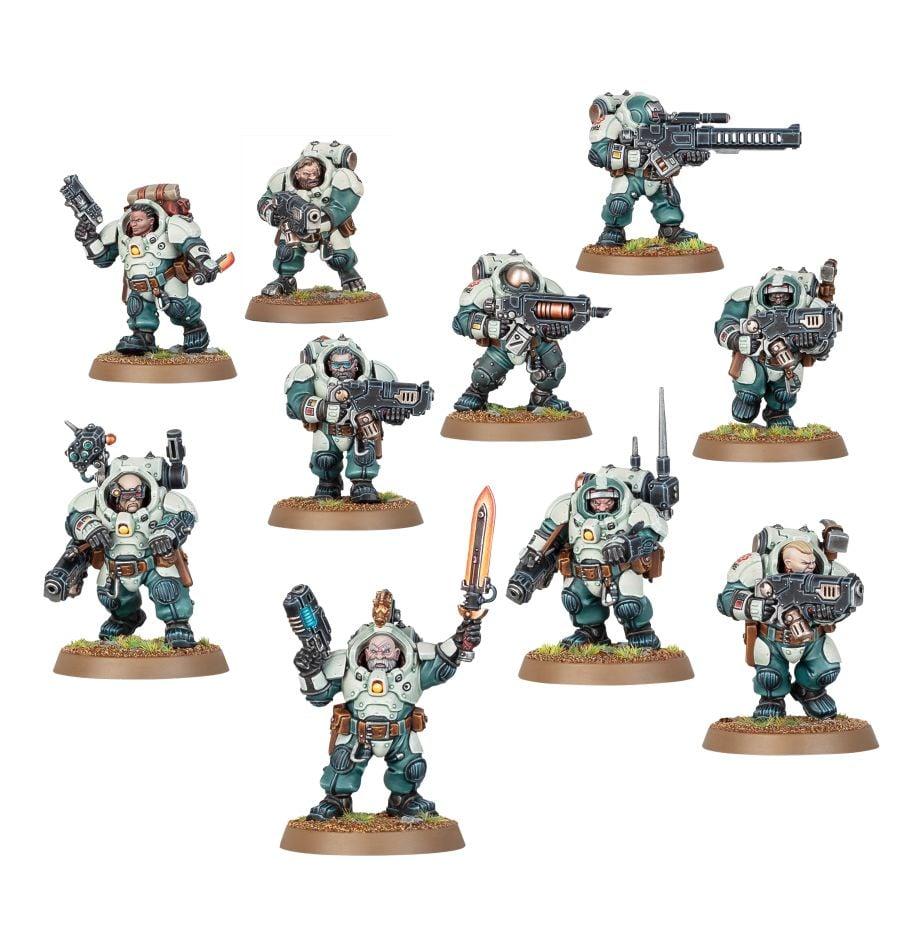 Warhammer 40000 Leagues Of Votann Hearthkyn Warriors