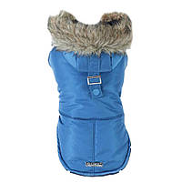 Зимова куртка для собак утеплена Croci Blue Parka (Кроки Блу Парка)