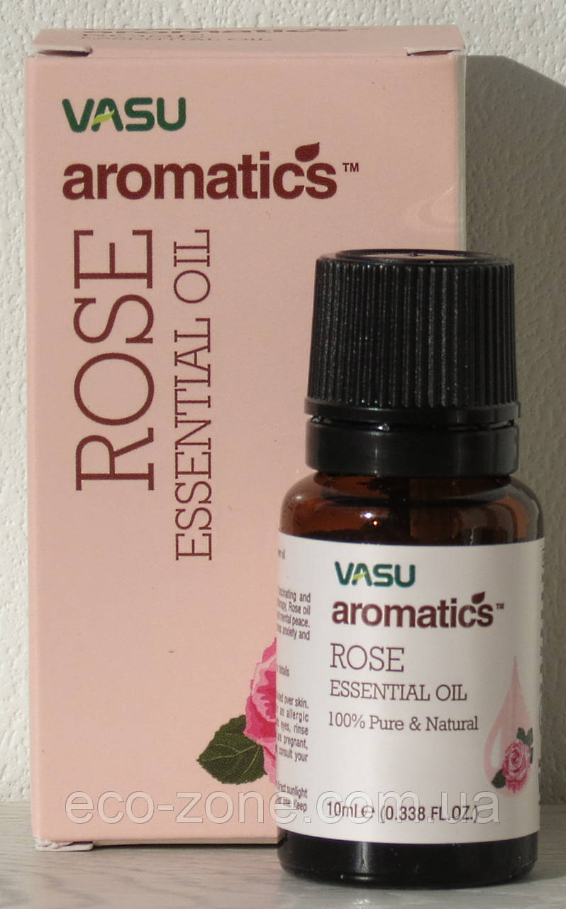 Vasu Ефірна олія чайної Троянди / Rose 10 мл Vasu Aromatics (Trichup) Термін до 08/2025