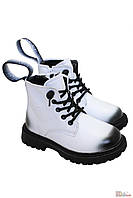 Ботинки белого цвета для девочки (27 размер) Jong-Golf