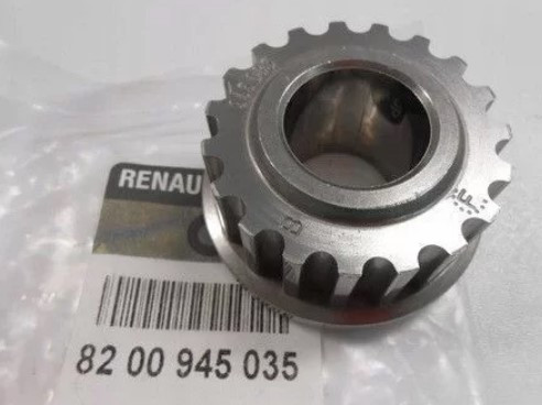 Шестерня коленвала Renault Sandero (Original 8200945035) Рено сандеро, фото 1