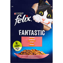 Фелікс Фантастік  з лососем  у желе