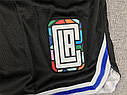 Чорні баскетбольні шорти Лос Анджелес Кліпперс Just Don Los Angeles Clippers NBA Swingman shorts, фото 5