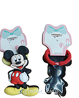 Гумка мікрофібра ⌀4.5 см. з прикрасою герой Дісней. (2-4-18)