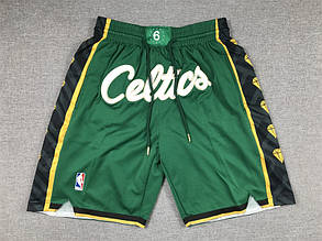 Зелені баскетбольні шорти Бостон Селтикс Just Don X Mitchell & Ness Short