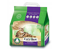 Наполнитель для кошачьего туалета древесный Cats Best Smart Pellets 10 л. Кошачий наполнитель 5 кг.