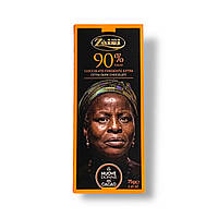 Шоколад черный ZAINI 90% cacao extra dark 75г