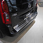 Захисна накладка на задній бампер для Peugeot Rifter / Partner 3 2018+ /нерж.сталь/