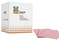 Стоматологические нагрудники 33х45см Bournas Medicals 500 шт. розовый