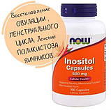 Inositol Інозитол 100 капсул для жіночого здоров'я нормалізують гормональний фон допомагають схуднути,, фото 5