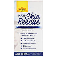 Country Life, Maxi-Skin Rescue, 30 капсул