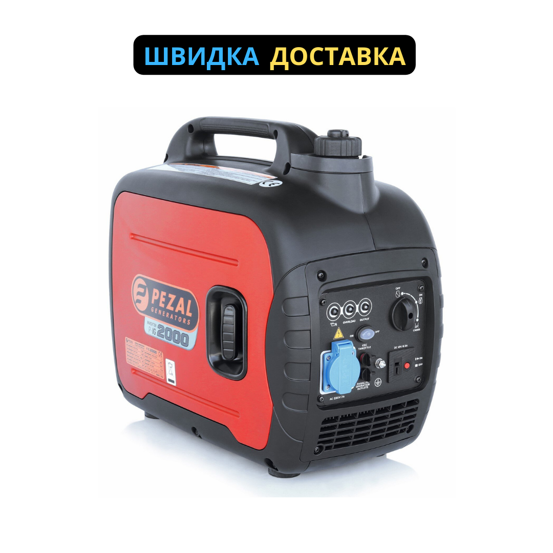 Инверторный Бензиновый Генератор PEZAL P-IG2000 2.2Квт — Купить ...