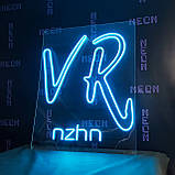 Неонова вивіска "VR", фото 2