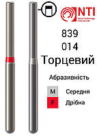 839-014-FG NTI Бор Алмазный цилиндр торцевой с плоским концом для турбины 839.314.014