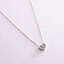 Кольє "Сердечко" з фіанітами (біле золото)
кол02291 Zipexpert ZIPEXPERT, фото 3